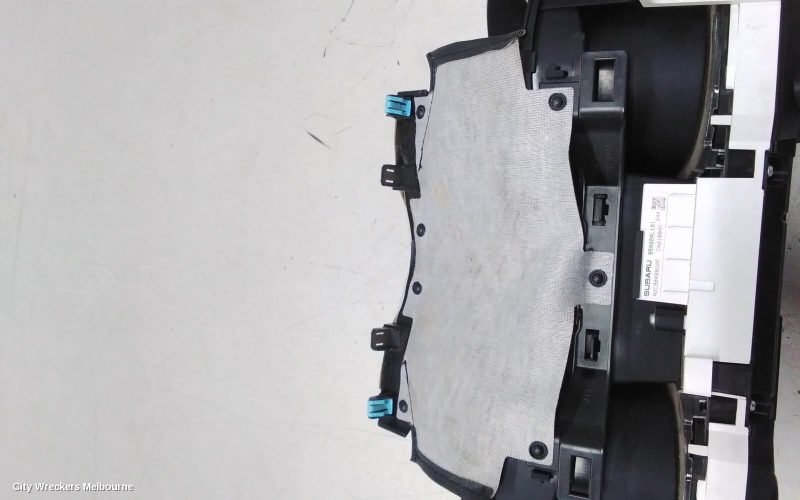 SUBARU OUTBACK INSTRUMENT CLUSTER, DIESEL, 2.0, AUTO T/M, 6TH GEN, 08/2014 - 12/2020