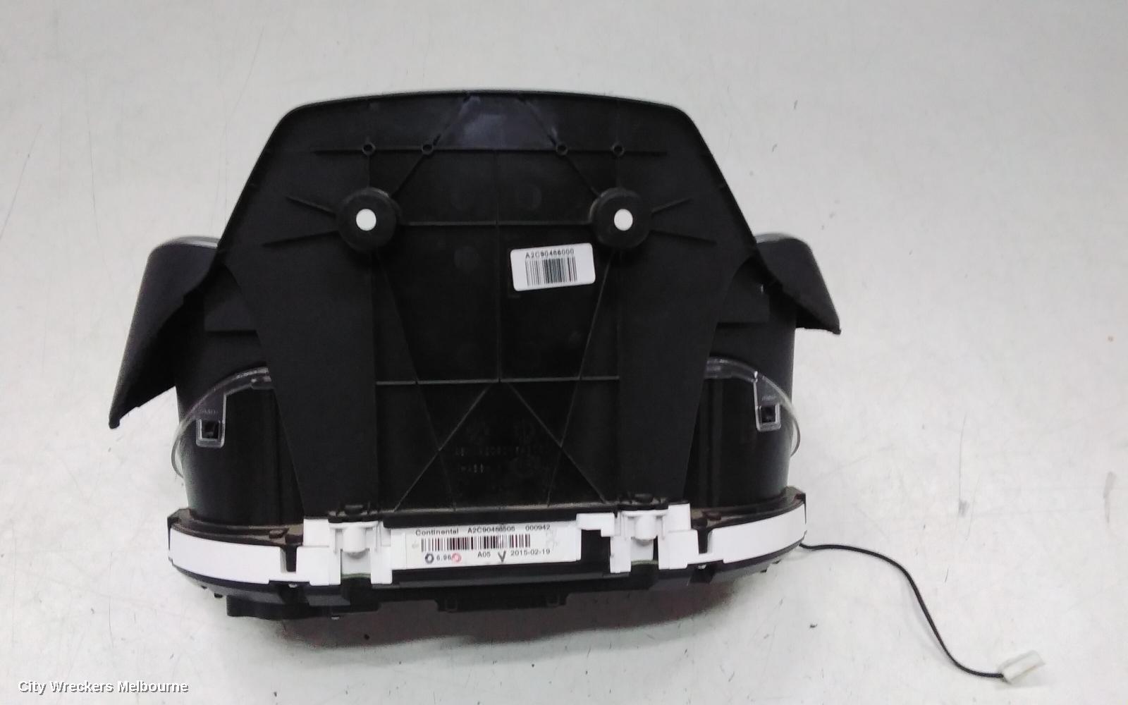 SUBARU OUTBACK INSTRUMENT CLUSTER, DIESEL, 2.0, AUTO T/M, 6TH GEN, 08/2014 - 12/2020