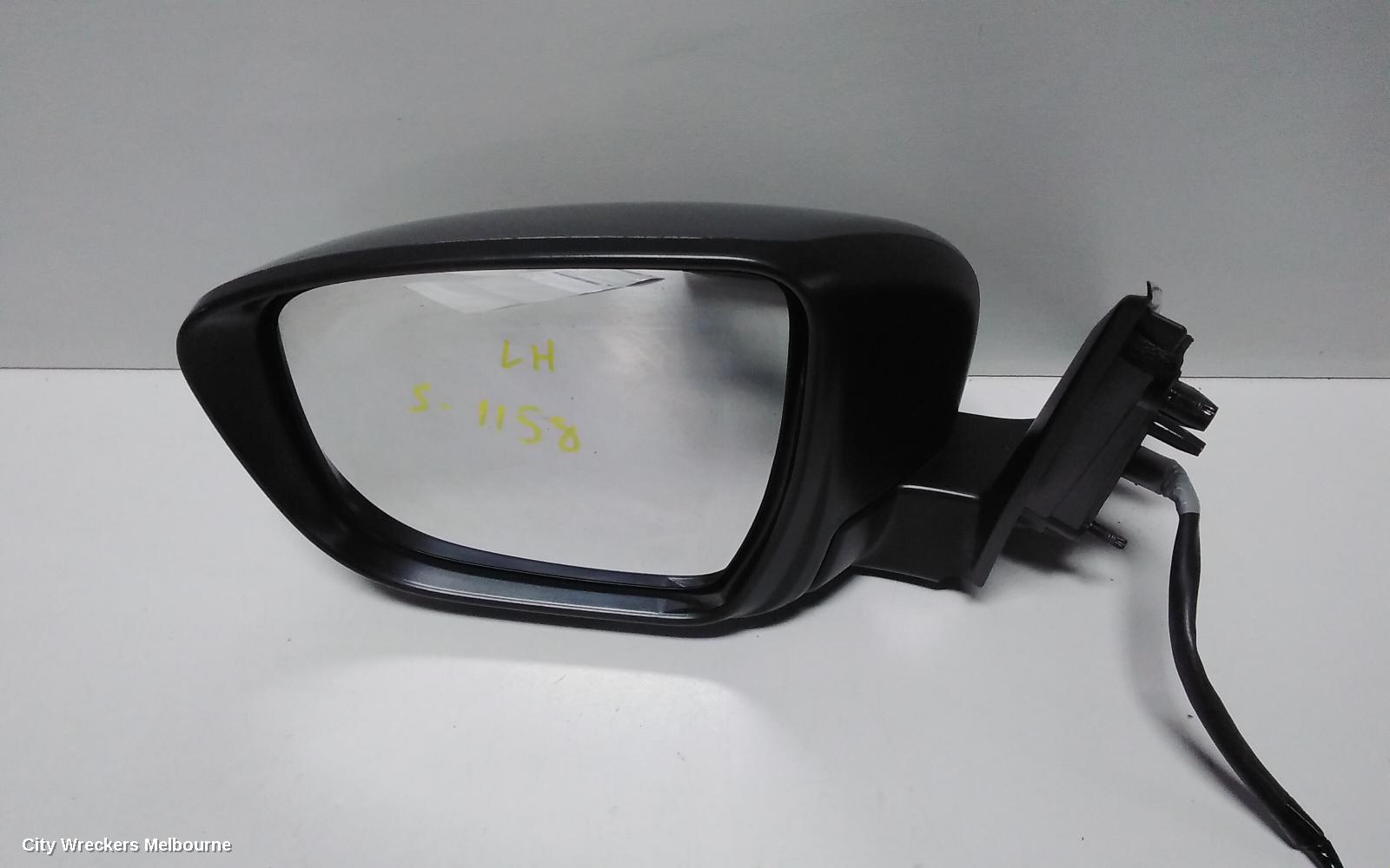 NISSAN QASHQAI LEFT DOOR MIRROR, J11, TI/TL, POWER FOLD, W/ CAMERA TYPE, 06/2014 - 06/2017