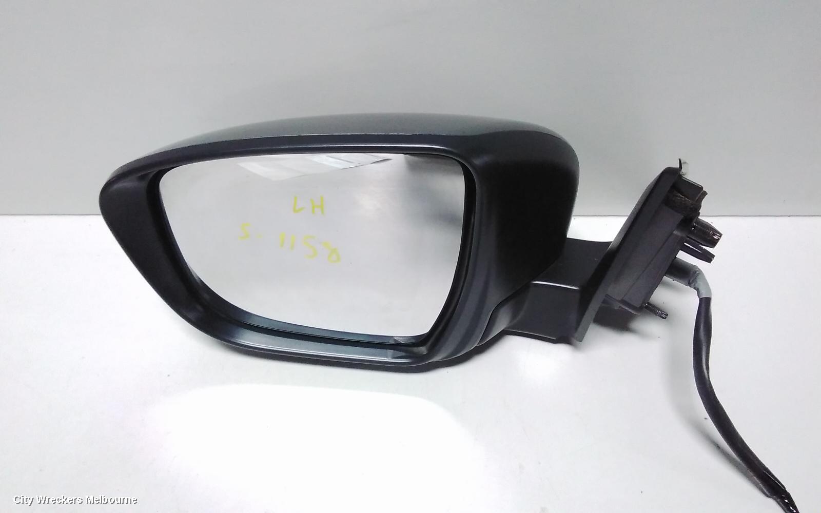 NISSAN QASHQAI LEFT DOOR MIRROR, J11, TI/TL, POWER FOLD, W/ CAMERA TYPE, 06/2014 - 06/2017
