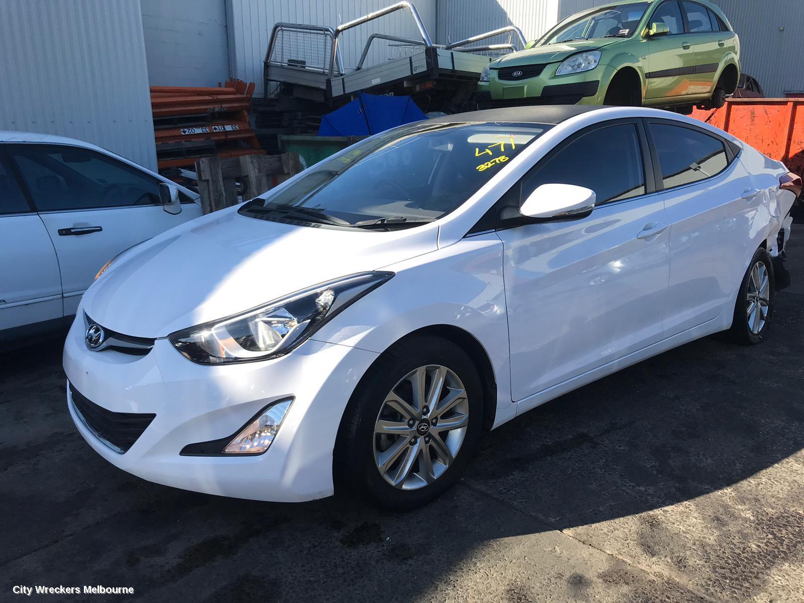 HYUNDAI ELANTRA DOOR HANDLE, OUTER, RH REAR, MD, 03/2011 - 11/2015