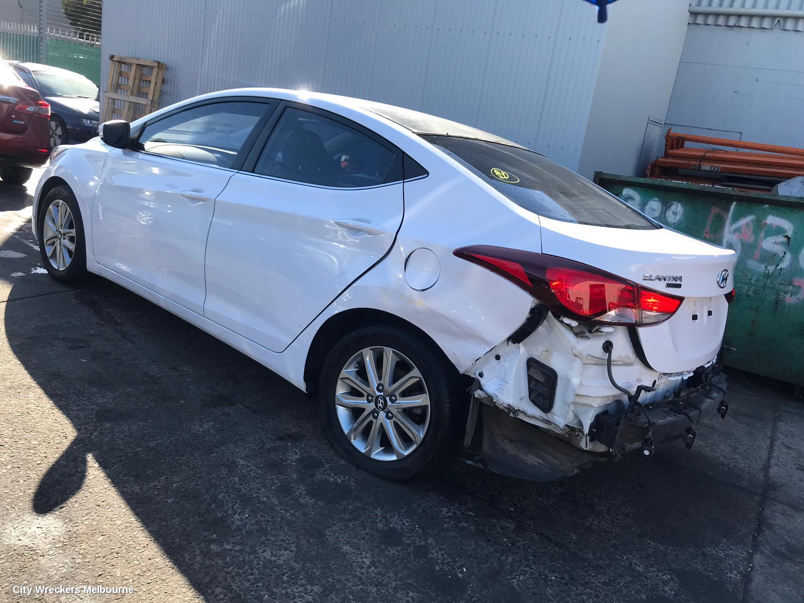 HYUNDAI ELANTRA DOOR HANDLE, OUTER, RH REAR, MD, 03/2011 - 11/2015