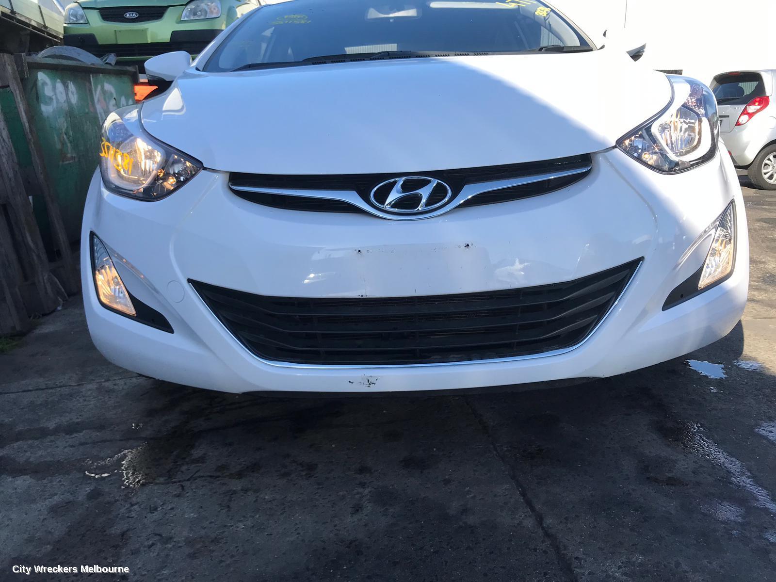 HYUNDAI ELANTRA DOOR HANDLE, OUTER, RH REAR, MD, 03/2011 - 11/2015