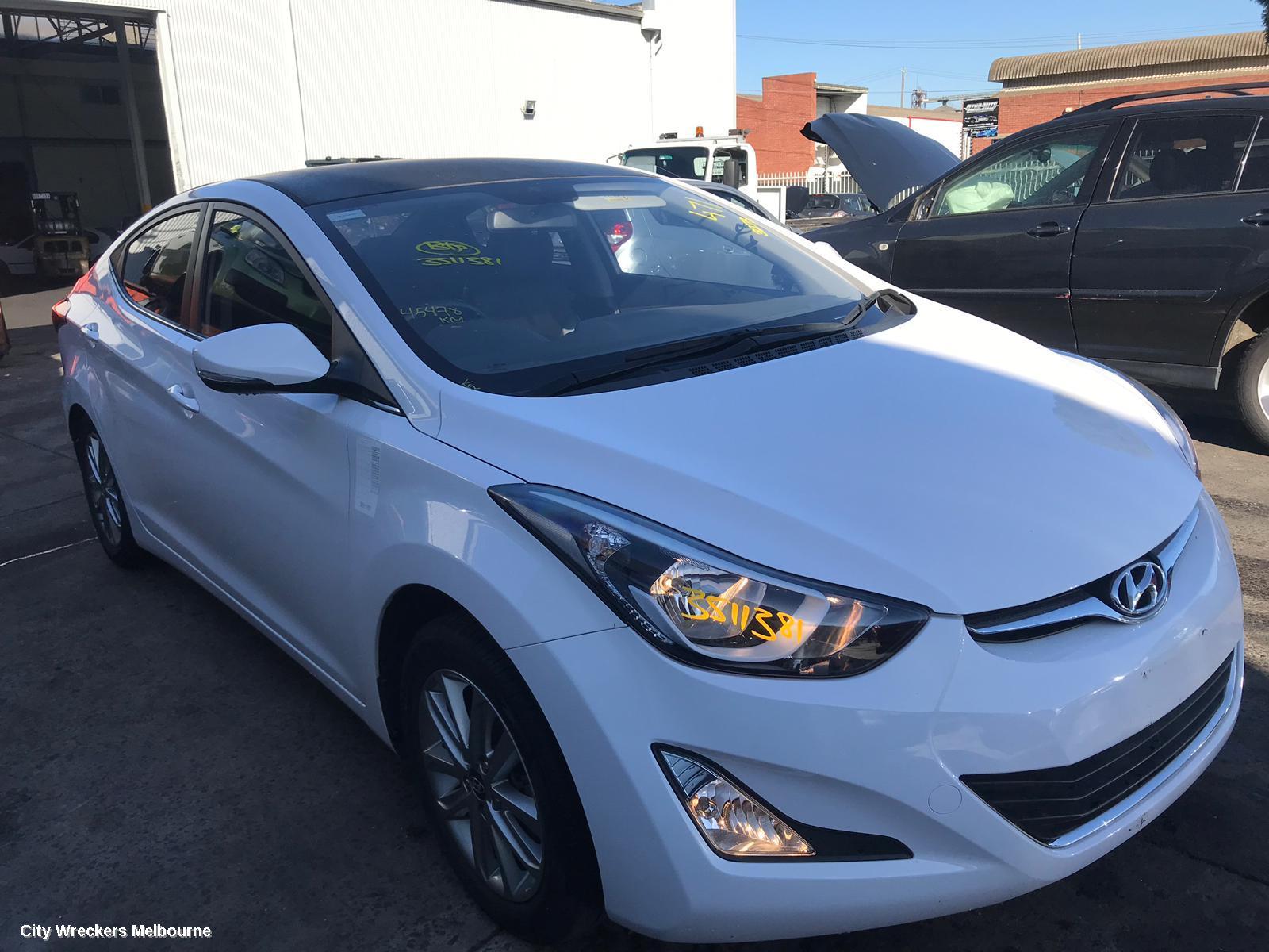 HYUNDAI ELANTRA DOOR HANDLE, OUTER, RH REAR, MD, 03/2011 - 11/2015