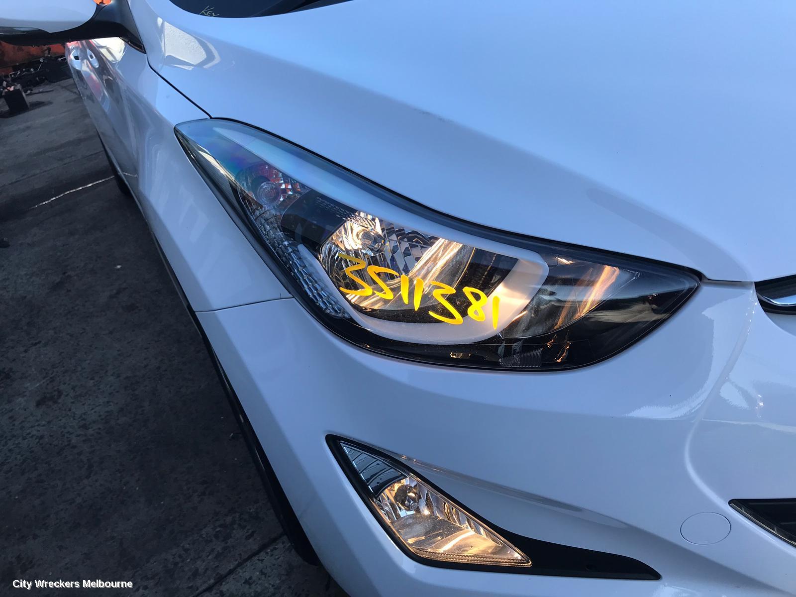 HYUNDAI ELANTRA DOOR HANDLE, OUTER, RH REAR, MD, 03/2011 - 11/2015