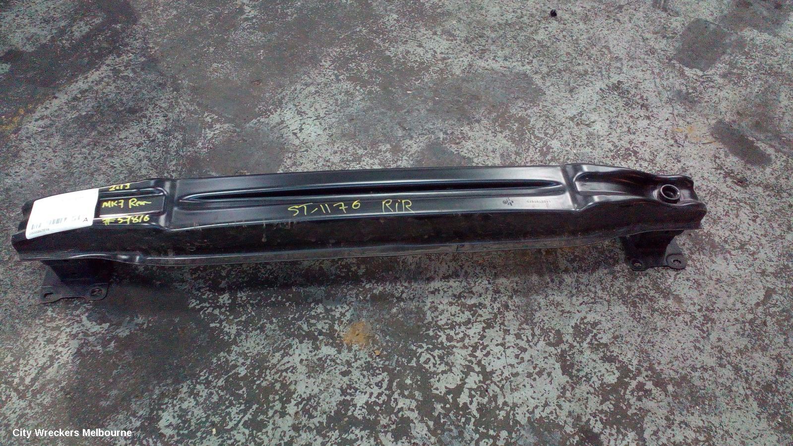 VOLKSWAGEN GOLF R/BAR BRACKET/REINFO, MAIN REINFORCEMENT, GEN 7, HATCH, 03/2013 ONWARDS