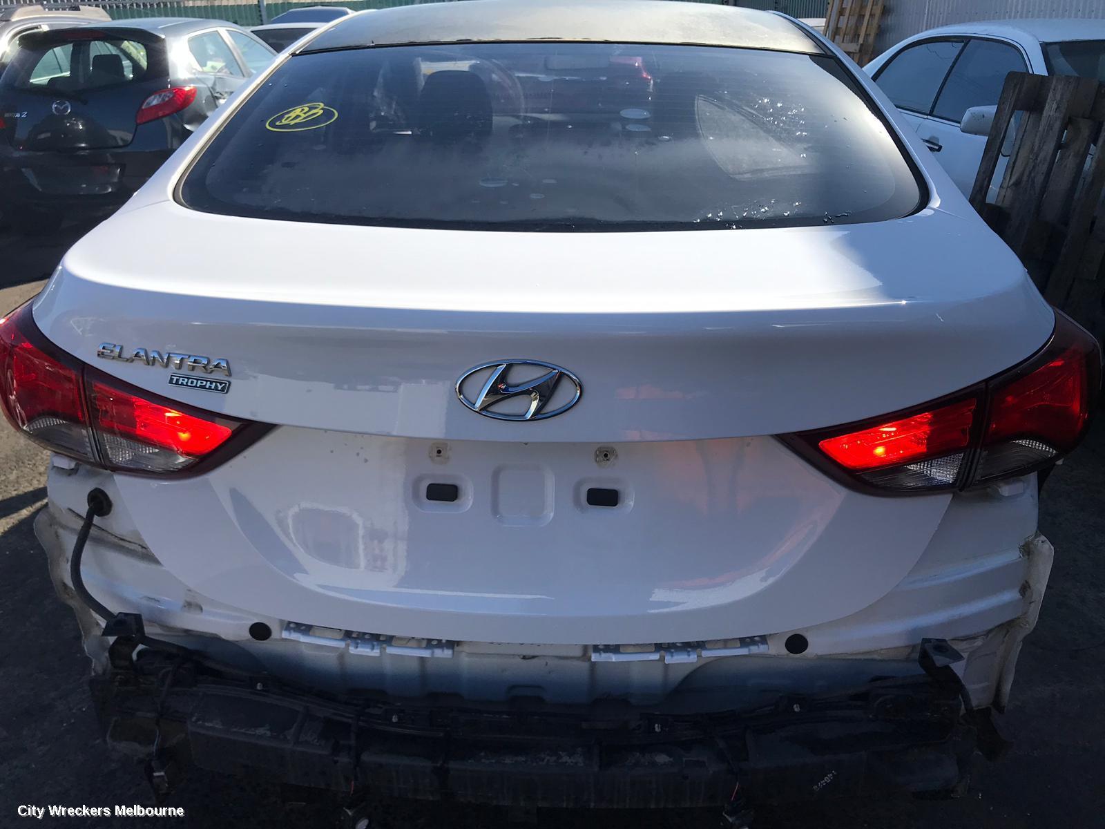 HYUNDAI ELANTRA DOOR HANDLE, OUTER, RH REAR, MD, 03/2011 - 11/2015