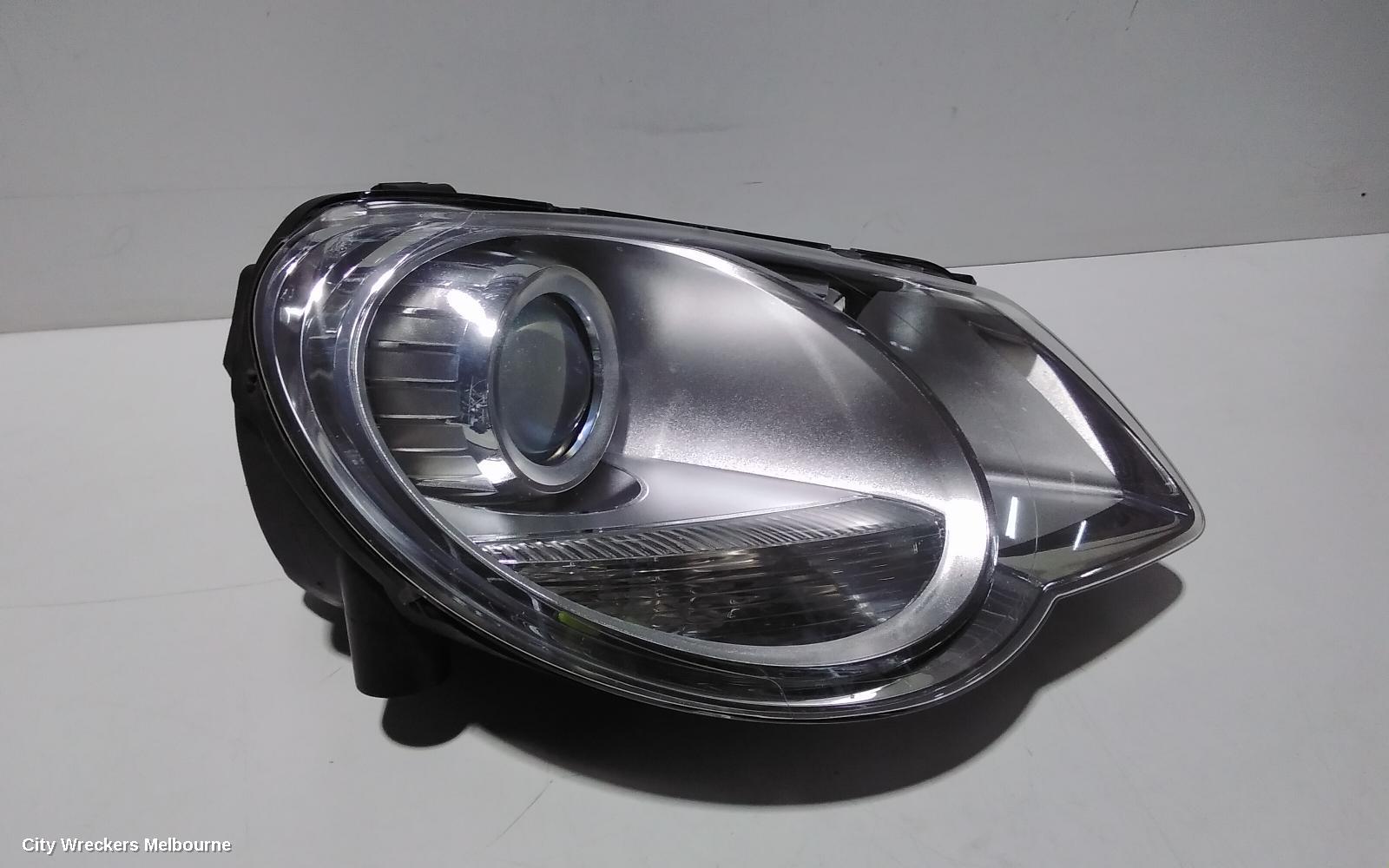 VOLKSWAGEN EOS RIGHT HEADLAMP, 1F, HALOGEN TYPE, 02/2007 - 04/2011