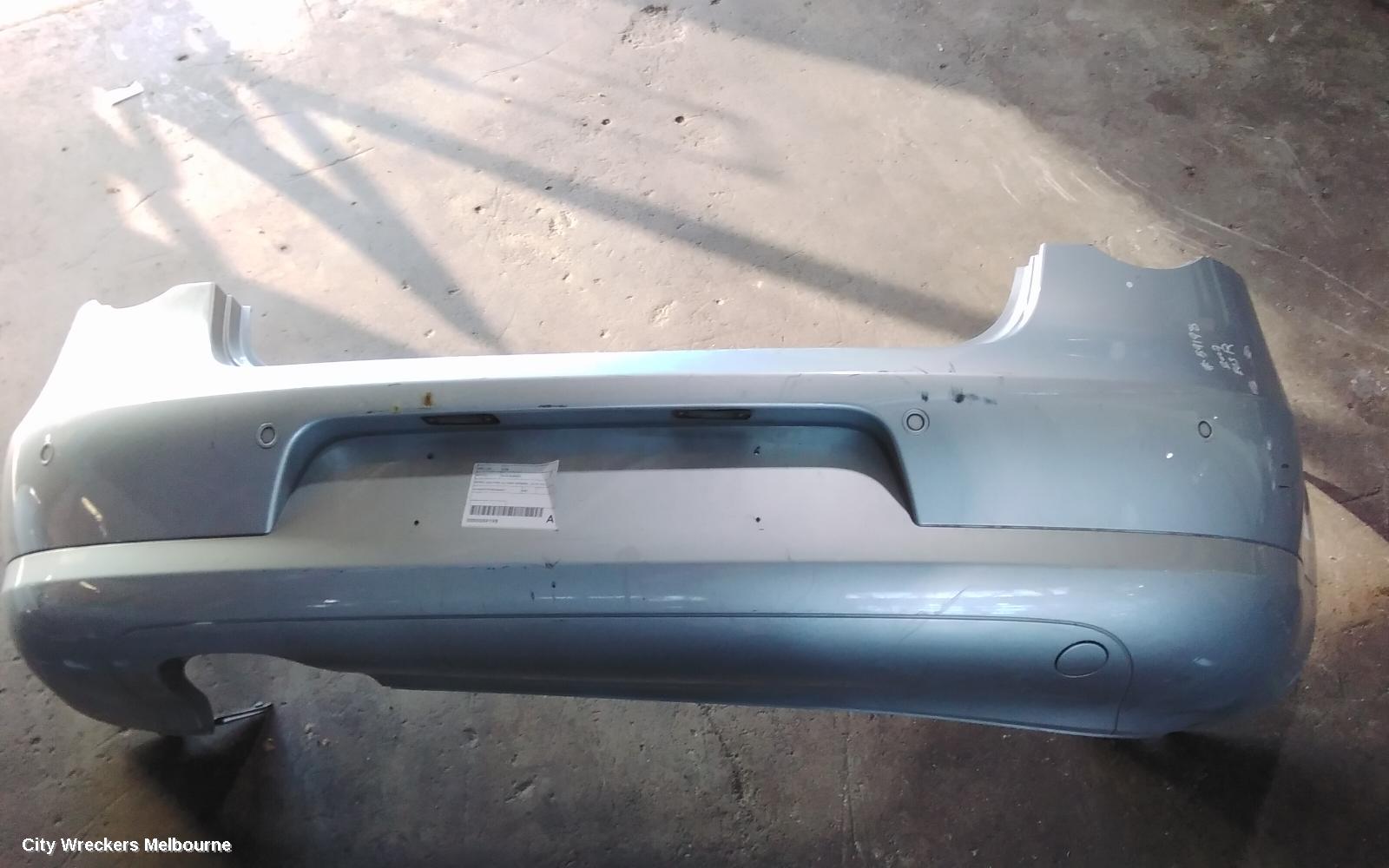 VOLKSWAGEN EOS REAR BUMPER, PETROL ENG TYPE ,W/ PARK SENSORS , 02/2007 - 04/2011