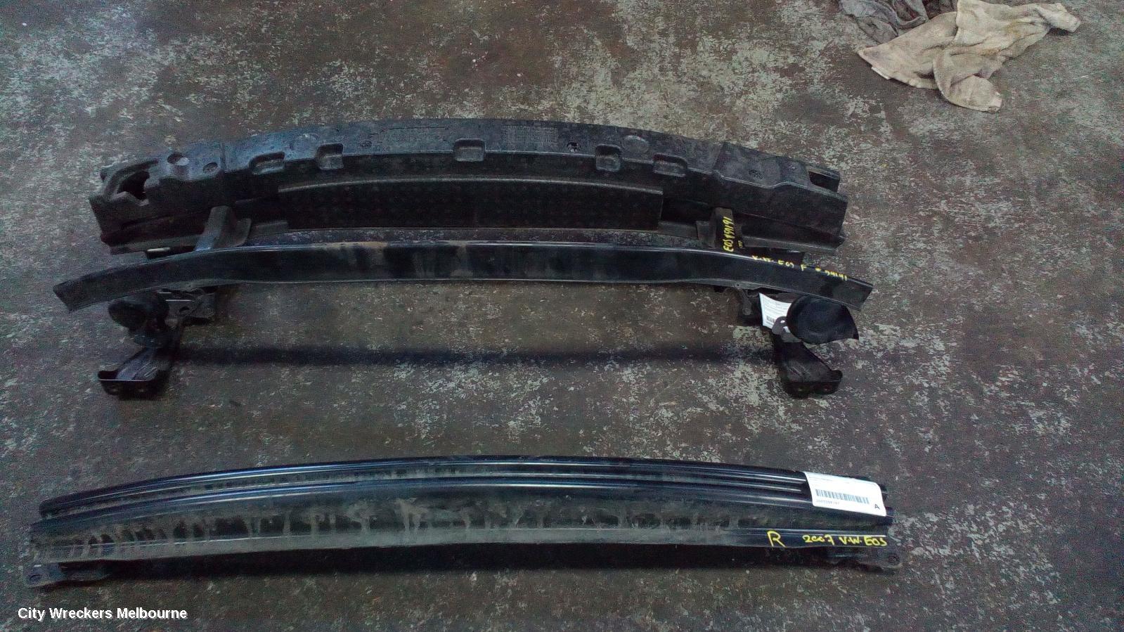VOLKSWAGEN EOS R/BAR BRACKET/REINFO, MAIN REINFORCEMENT, 1F, 02/2007 - 12/2014