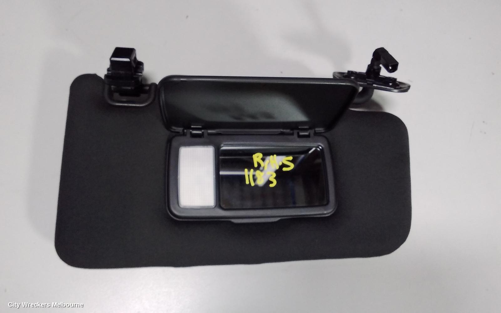 SUBARU WRX SUNVISOR, V1, RH SIDE, 03/2014 ONWARDS