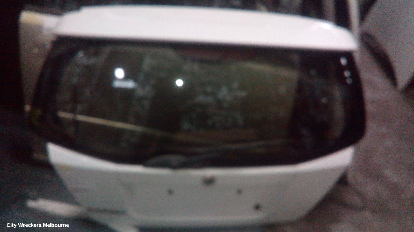 HOLDEN BARINA BOOTLID/TAILGATE, TAILGATE, TK, SPOILERED TYPE, 12/2005 - 12/2012