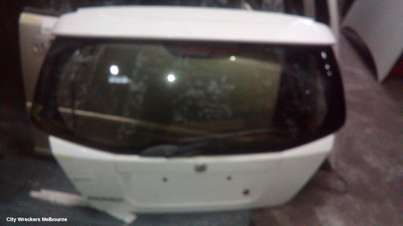 HOLDEN BARINA BOOTLID/TAILGATE, TAILGATE, TK, SPOILERED TYPE, 12/2005 - 12/2012