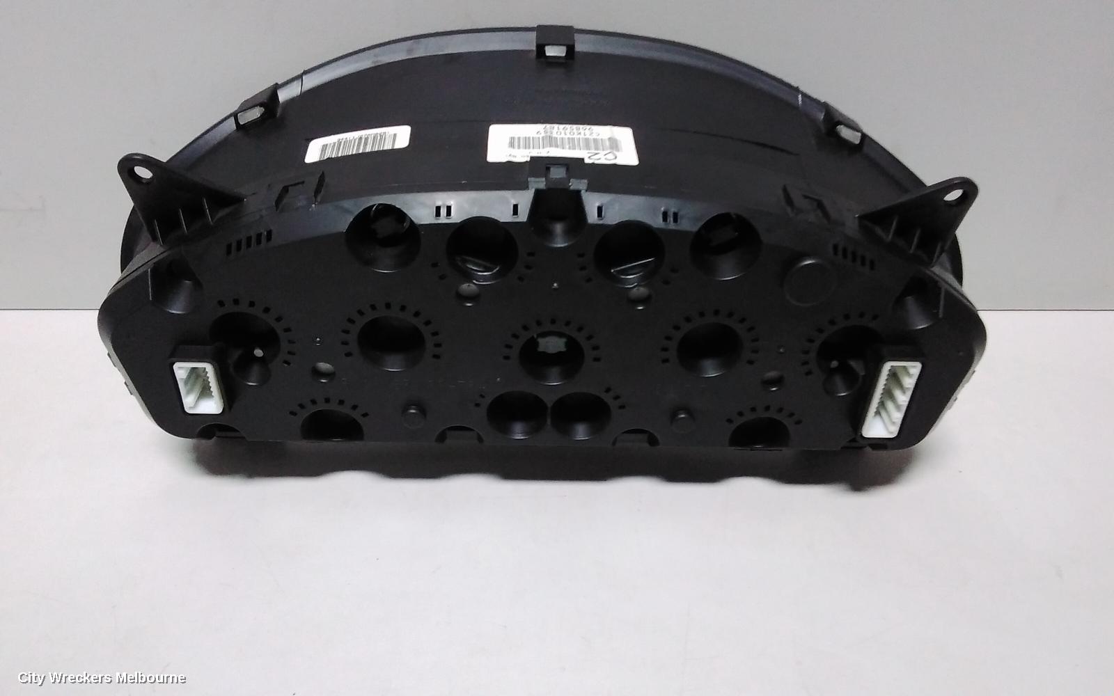 HOLDEN BARINA INSTRUMENT CLUSTER, INSTRUMENT CLUSTER, AUTO, TK, SINGLE SCREEN, SEDAN/5DR HATCH,12/2005 - 12/2012