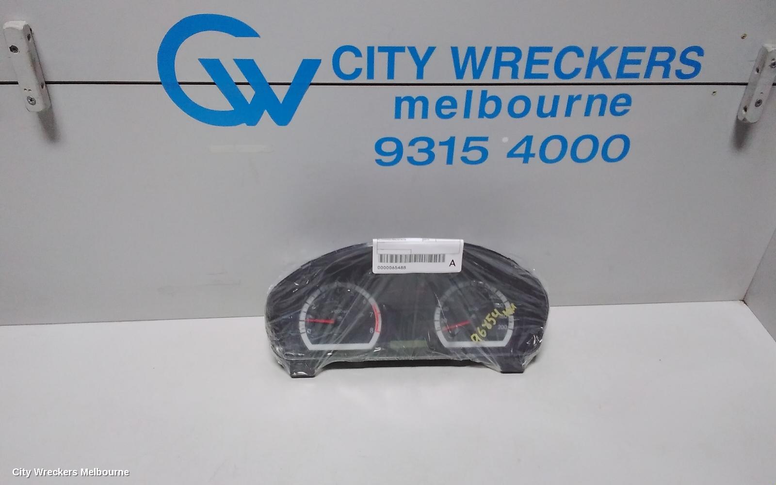 HOLDEN BARINA INSTRUMENT CLUSTER, INSTRUMENT CLUSTER, AUTO, TK, SINGLE SCREEN, SEDAN/5DR HATCH,12/2005 - 12/2012