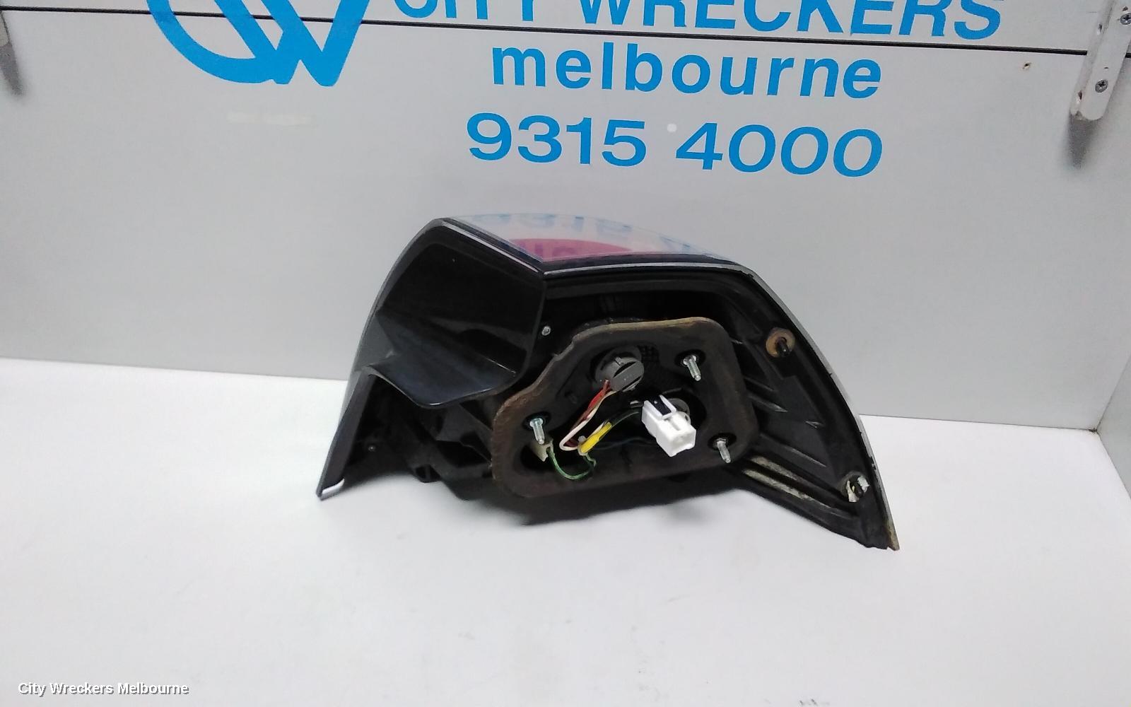 HOLDEN COMMODORE LEFT TAILLIGHT, VE, SEDAN, OMEGA/LUMINA/SV6/SS/INTERNATIONAL/60TH ANNIV/V SERIES, 08/2006 - 04/2013