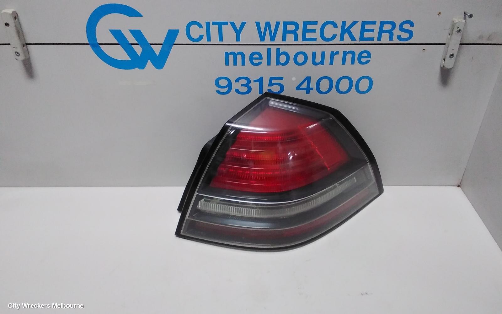 HOLDEN COMMODORE RIGHT TAILLIGHT, VE, SEDAN, OMEGA/LUMINA/SV6/SS/INTERNATIONAL/60TH ANNIV/V SERIES, 08/2006 - 04/2013