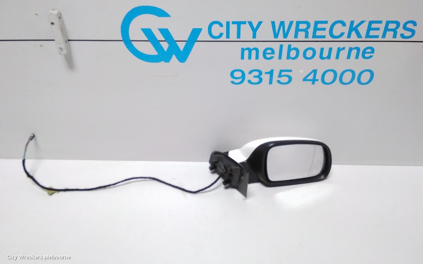 PEUGEOT 307 RIGHT DOOR MIRROR, T5-T6, POWER, NON FOLDING (1 PLUG TYPE), 12/2001 - 12/2009