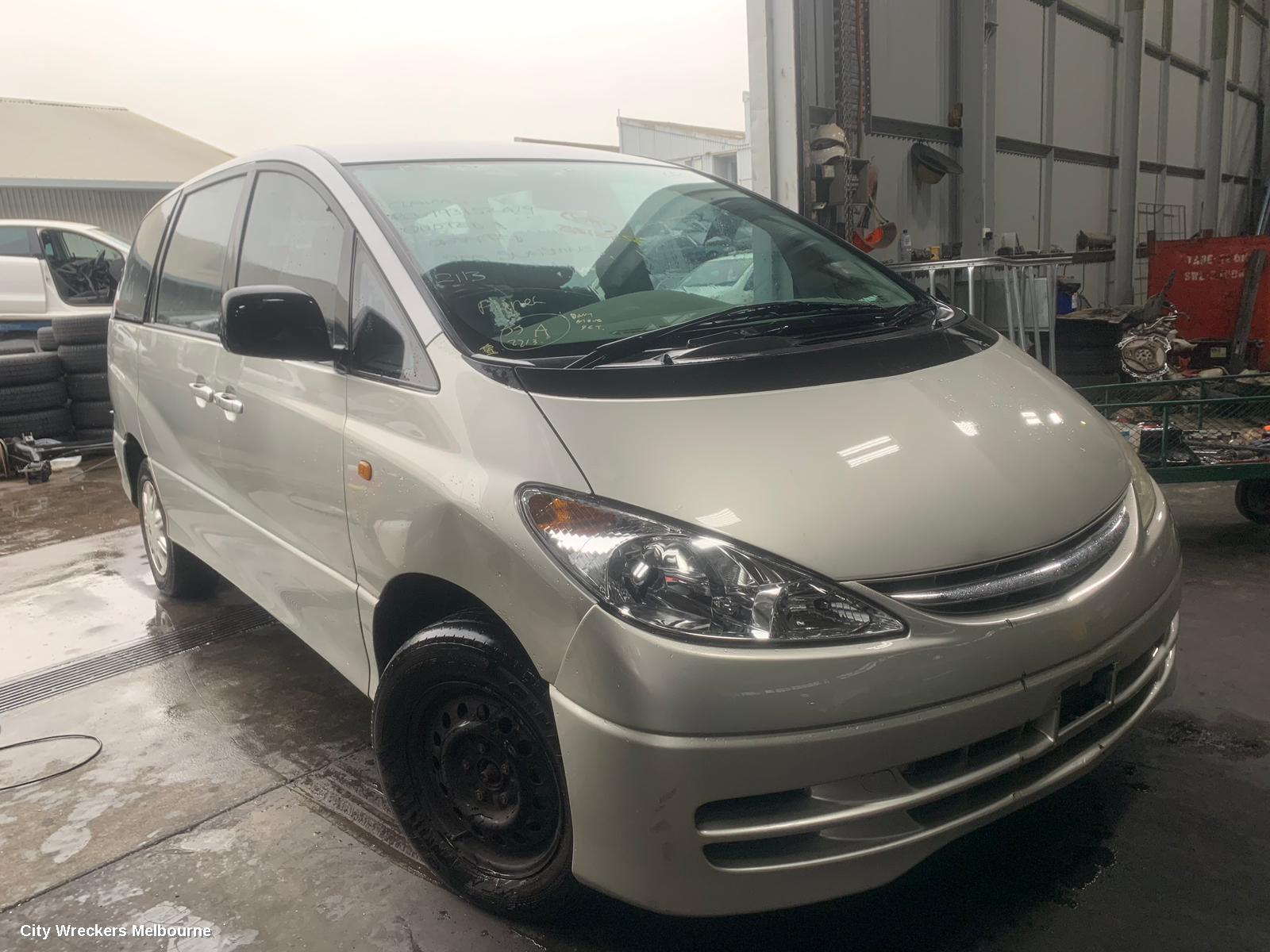 TOYOTA TARAGO LEFT DOOR MIRROR, ACR30, POWER, 06/2000 - 02/2006