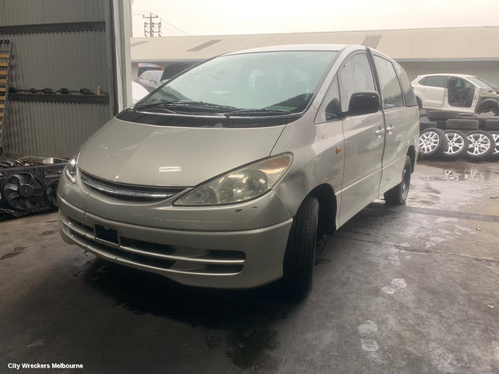TOYOTA TARAGO LEFT DOOR MIRROR, ACR30, POWER, 06/2000 - 02/2006