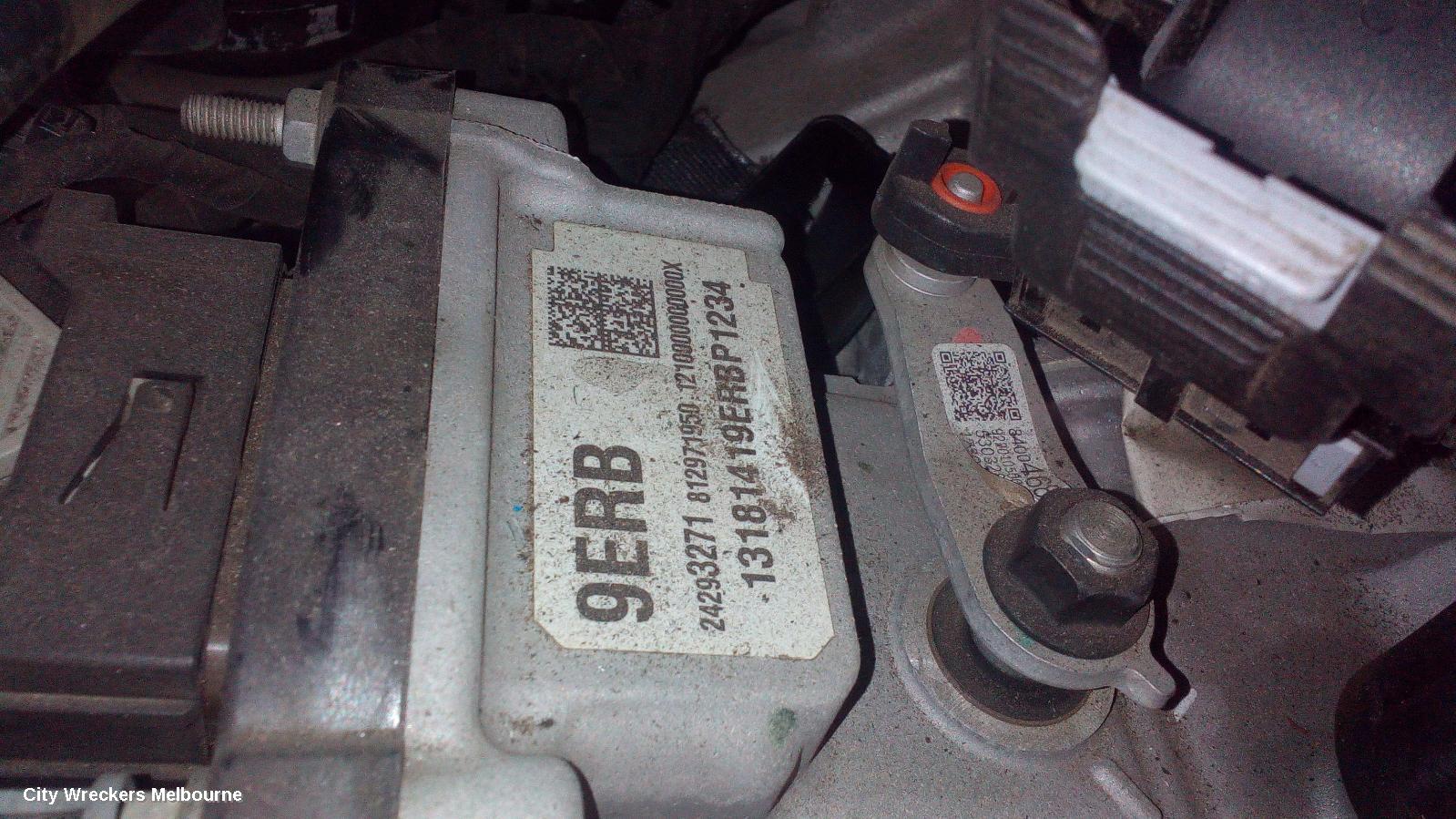 HOLDEN COMMODORE TRANS/GEARBOX, AUTO, FWD, PETROL, 2.0, TURBO, 9 SPEED, ZB, 10/2017 - 12/2020