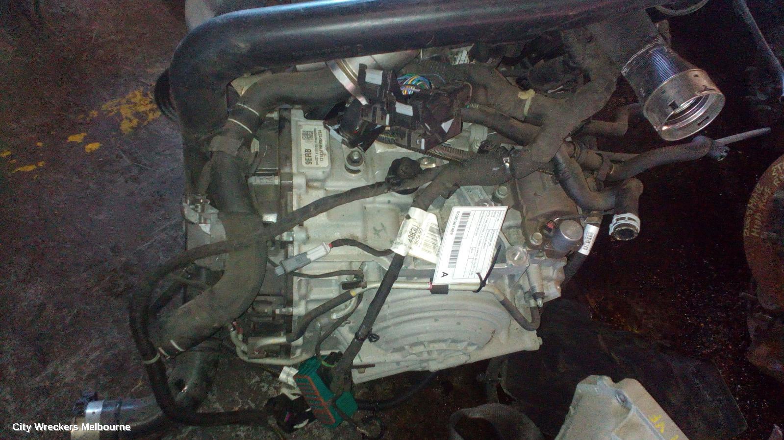 HOLDEN COMMODORE TRANS/GEARBOX, AUTO, FWD, PETROL, 2.0, TURBO, 9 SPEED, ZB, 10/2017 - 12/2020