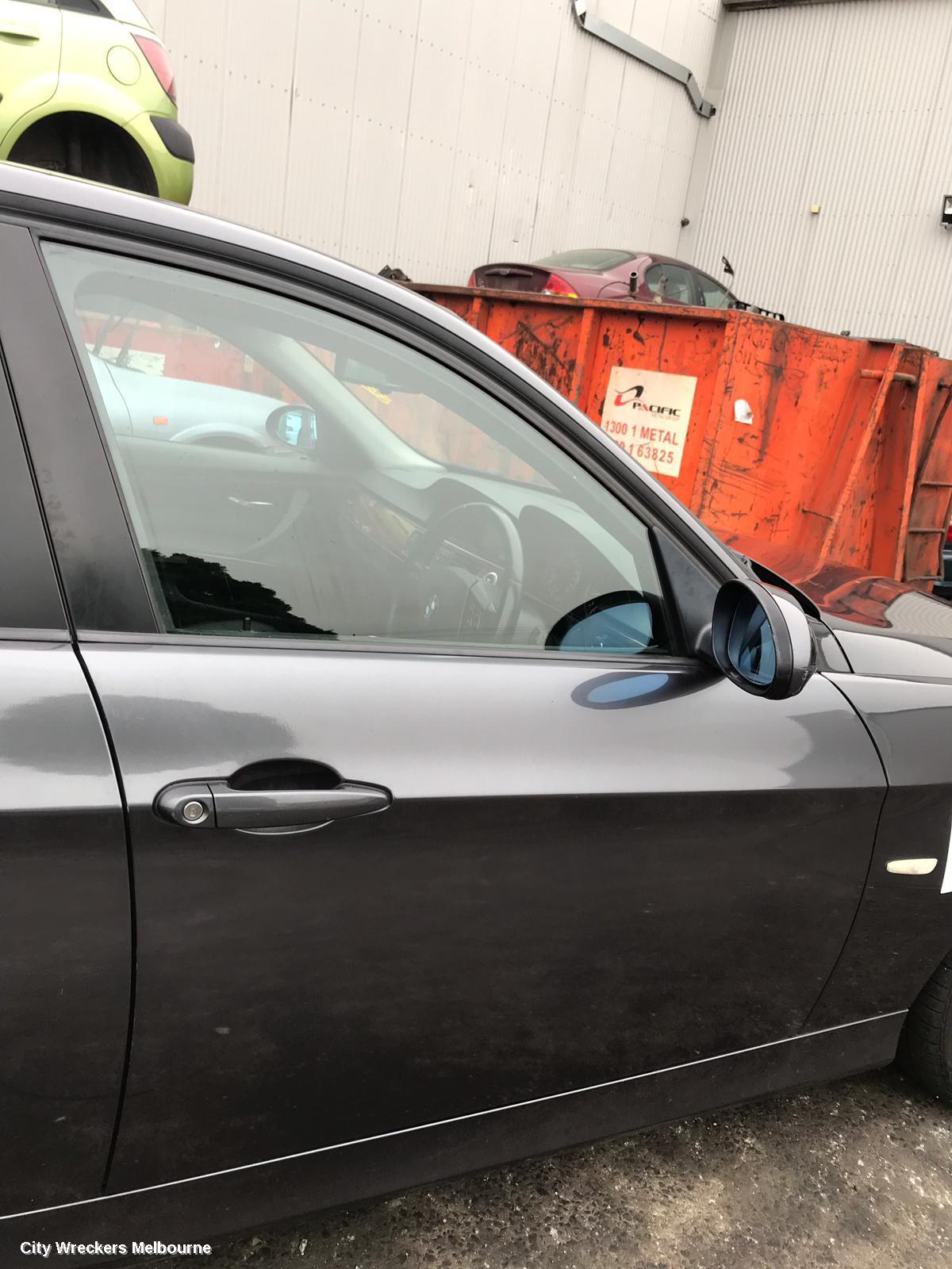 BMW 3 SERIES LEFT FRONT DOOR, E90/E91, SEDAN/WAGON, 03/2005 - 04/2012