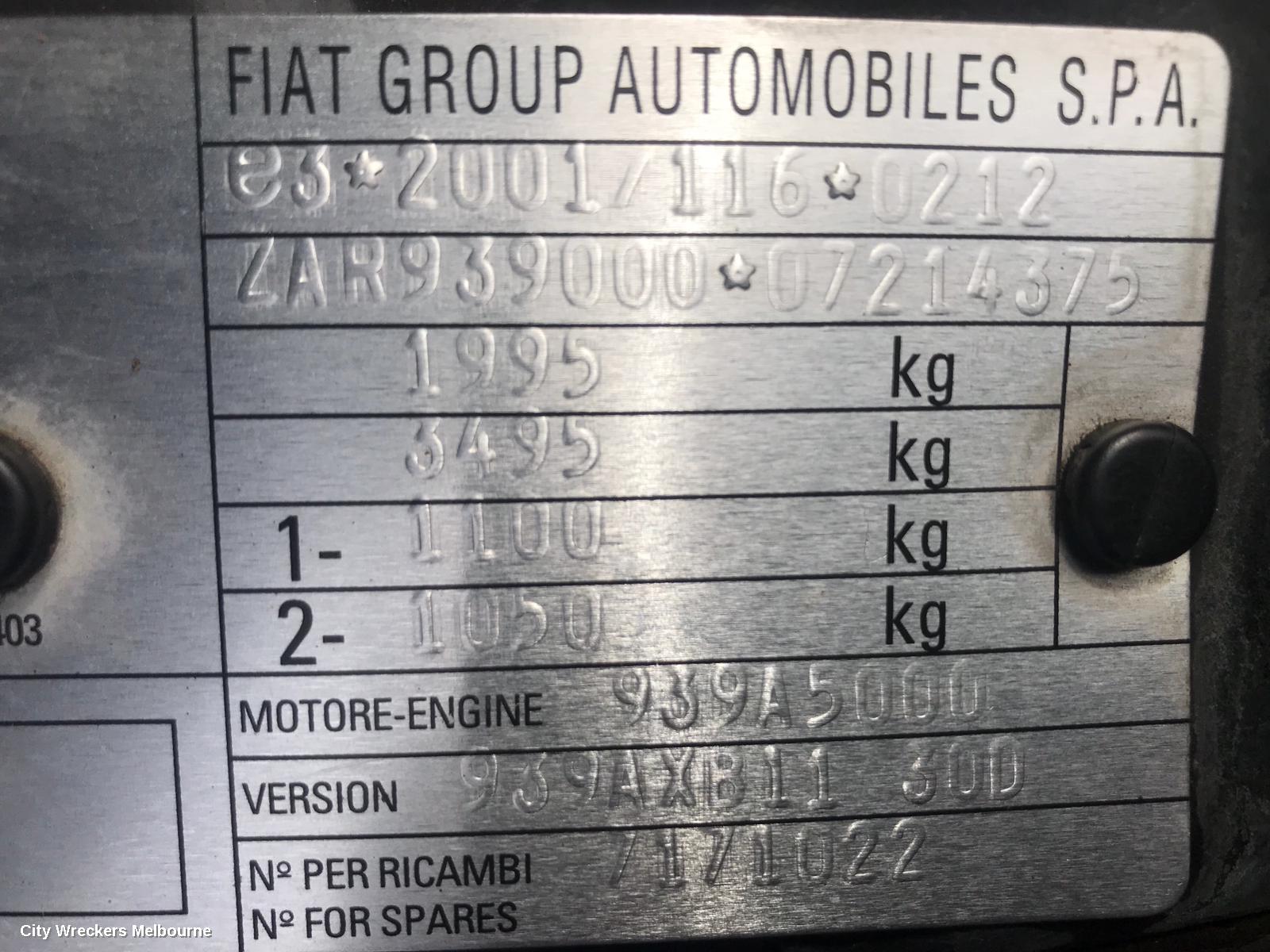 ALFA ROMEO 159 A/C CONDENSER, 06/2006 - 01/2012