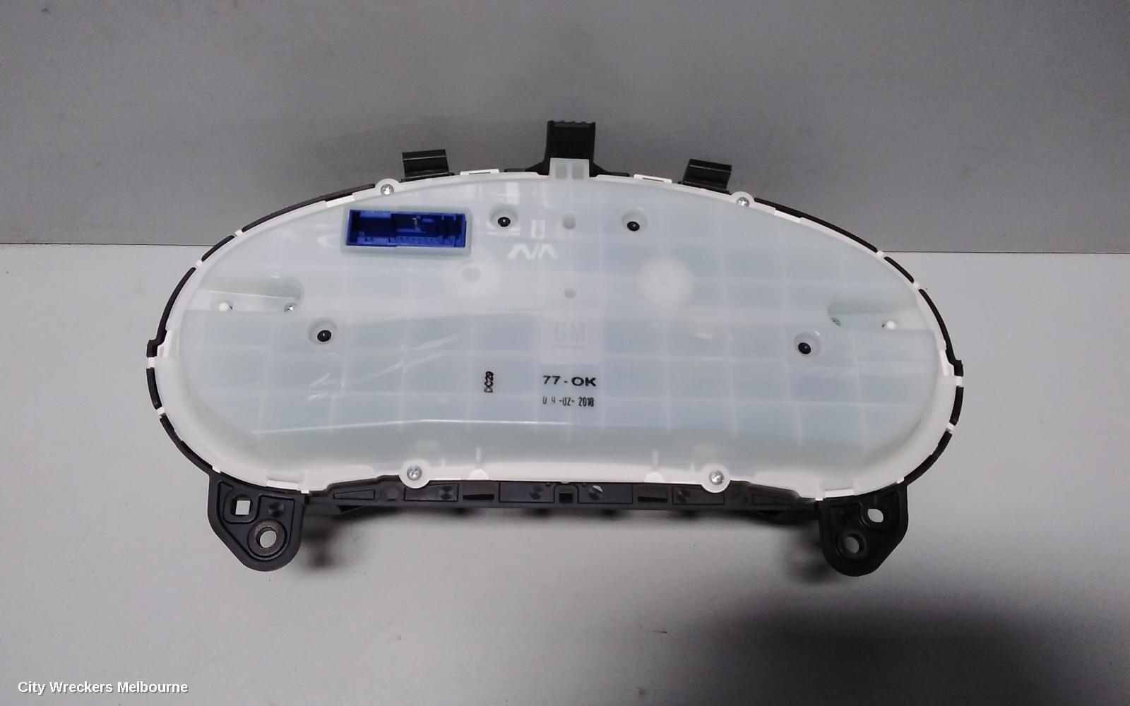 HOLDEN COMMODORE INSTRUMENT CLUSTER, INSTRUMENT CLUSTER, AUTO T/M, PETROL, ZB, 10/2017 - 12/2020