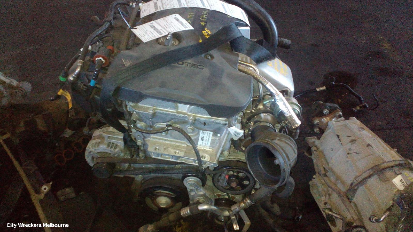 HOLDEN COMMODORE ENGINE, PETROL, 2.0, B20NFT, TURBO, ZB, 10/2017 - 12/2020