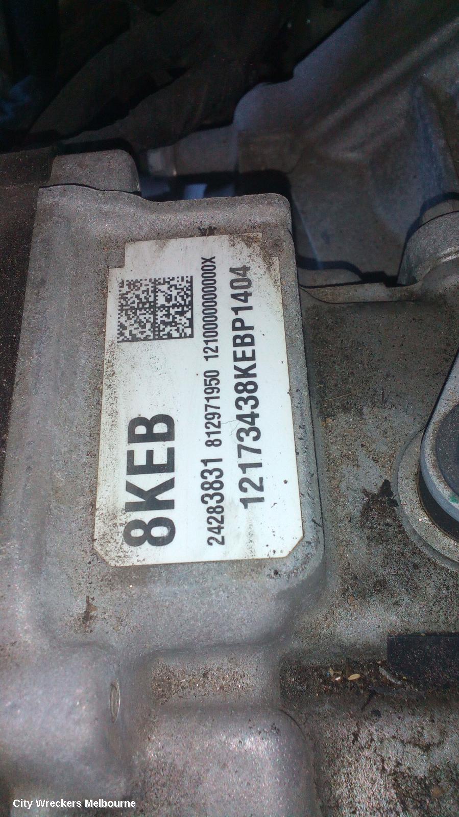 HOLDEN COMMODORE TRANS/GEARBOX, AUTO, FWD, PETROL, 2.0, TURBO, 9 SPEED, ZB, 10/2017 - 12/2020