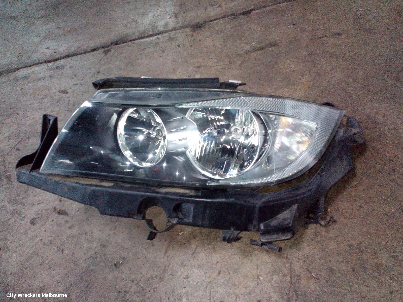 BMW 3 SERIES LEFT HEADLAMP, E90/E91, SEDAN/WAGON, HALOGEN, 03/2005 - 10/2008