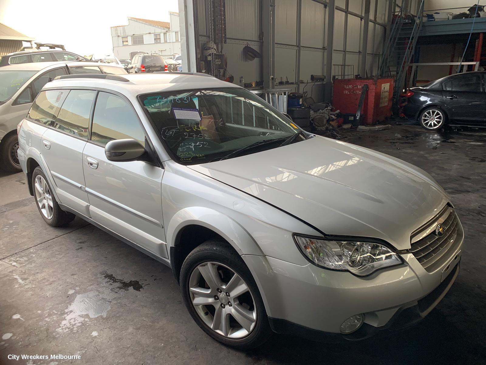 SUBARU OUTBACK LEFT GUARD, 4TH GEN LATE (SER 2) 09/2006 - 08/2009