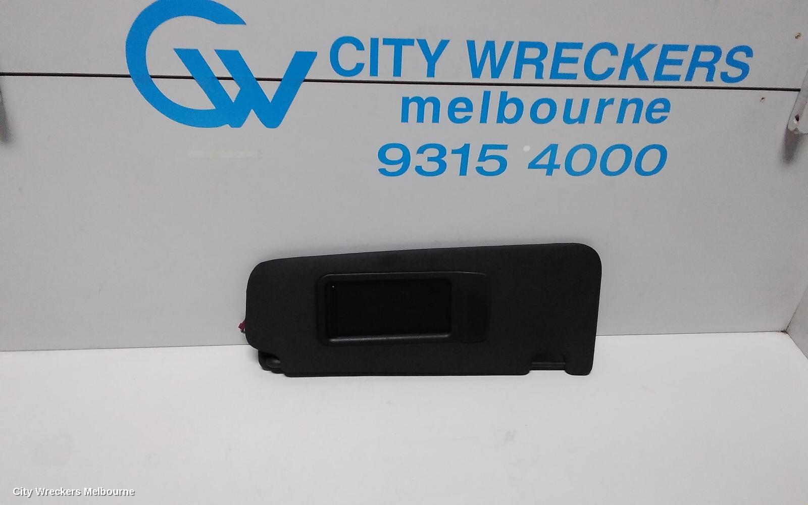 BMW 3 SERIES SUNVISOR, E90/E91, RH SIDE, SEDAN/WAGON, 03/2005 - 04/2012