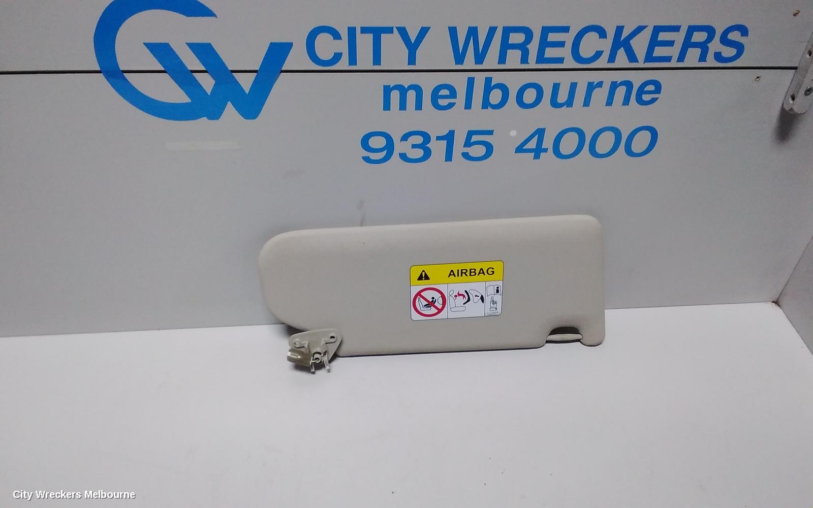 MITSUBISHI OUTLANDER SUNVISOR, ZJ, LH SIDE, 10/2012 - 03/2015