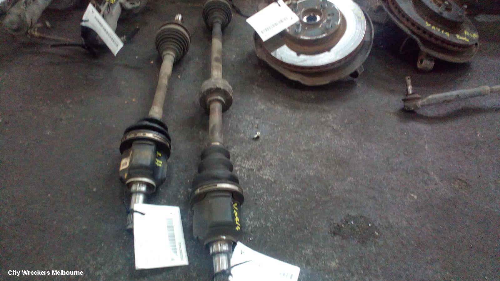 TOYOTA YARIS LEFT DRIVESHAFT, 1.3, 2NZ, NCP9#-NCP13#, NON ABS TYPE, 10/2005 ONWARDS (AUS ONLY)