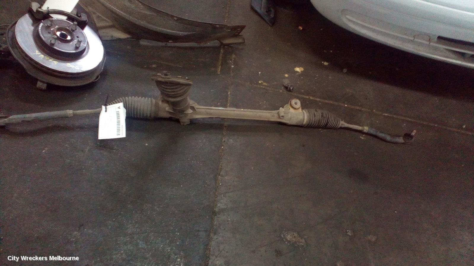 TOYOTA YARIS STEERING BOX/RACK, ELEC ASSIST ON COLUMN TYPE, NCP9#, 10/2005 - 06/2016 (AUS ONLY)