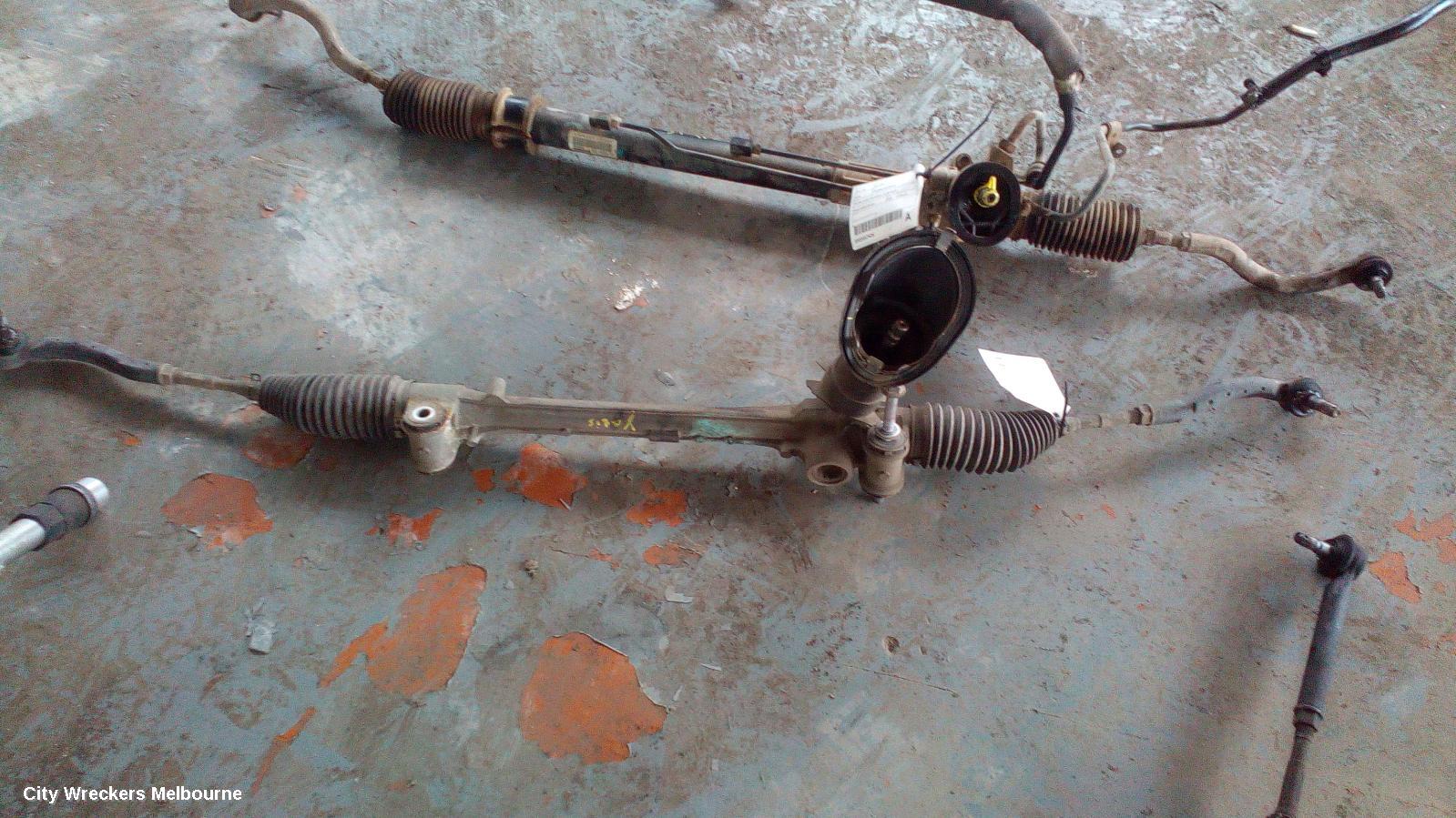 TOYOTA YARIS STEERING BOX/RACK, ELEC ASSIST ON COLUMN TYPE, NCP9#, 10/2005 - 06/2016 (AUS ONLY)