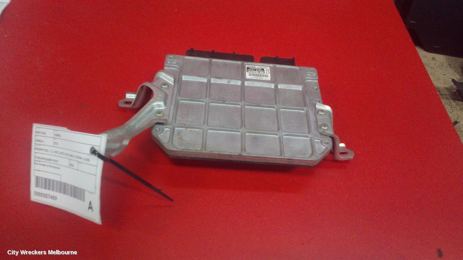 TOYOTA YARIS ECU, ENGINE ECU, 1.3, 2NZ, AUTO, ECU ONLY, NCP9#, 10/2005 - 07/2011