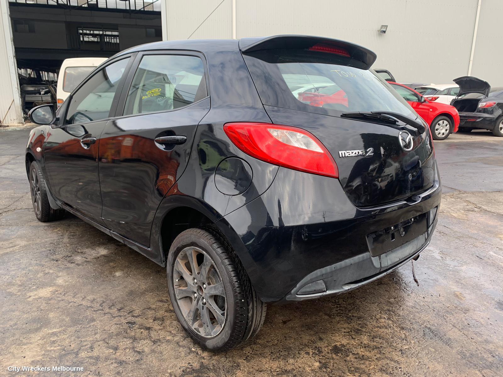 MAZDA 2 LEFT TAILLIGHT, HATCH, DE SERIES, 09/2007 - 09/2014
