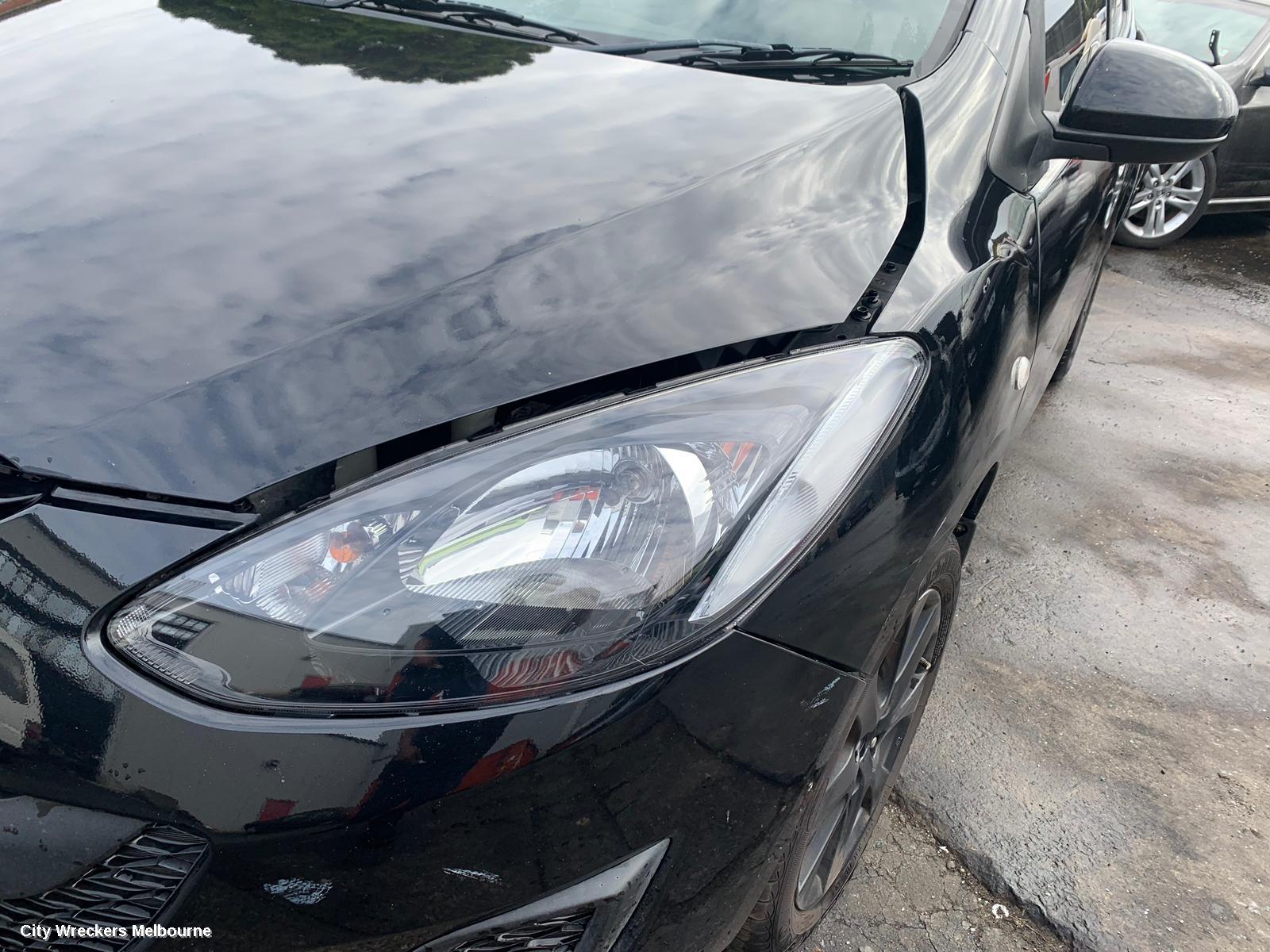 MAZDA 2 LEFT TAILLIGHT, HATCH, DE SERIES, 09/2007 - 09/2014