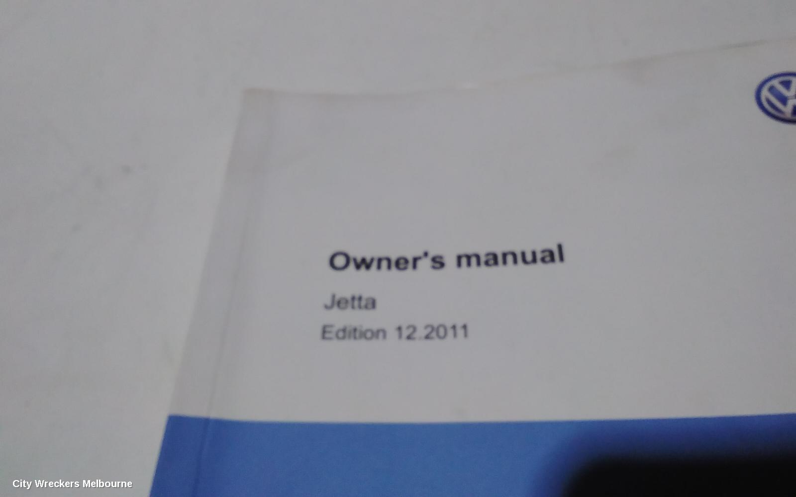 VOLKSWAGEN JETTA OWNERS HANDBOOK, 1B, PETROL, 02/2011 - 12/2017