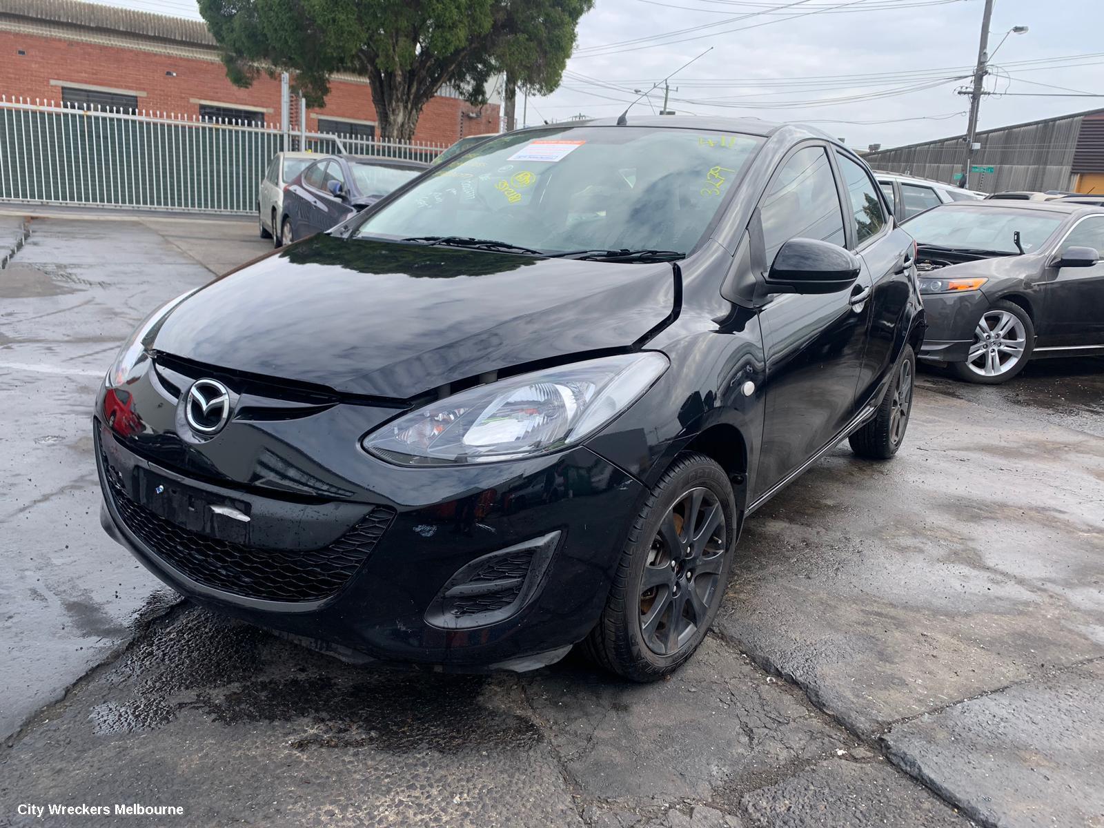 MAZDA 2 LEFT TAILLIGHT, HATCH, DE SERIES, 09/2007 - 09/2014