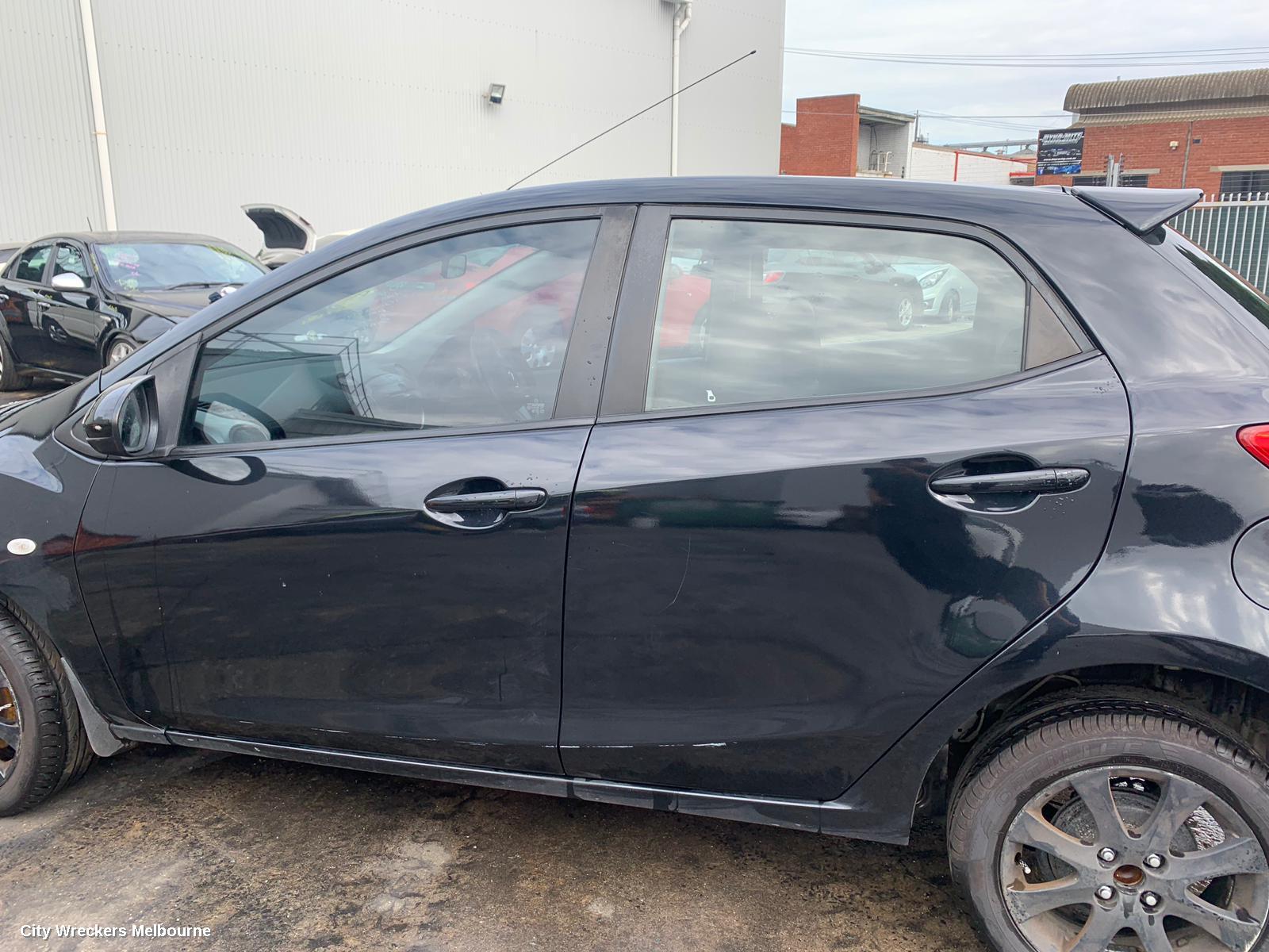MAZDA 2 LEFT TAILLIGHT, HATCH, DE SERIES, 09/2007 - 09/2014
