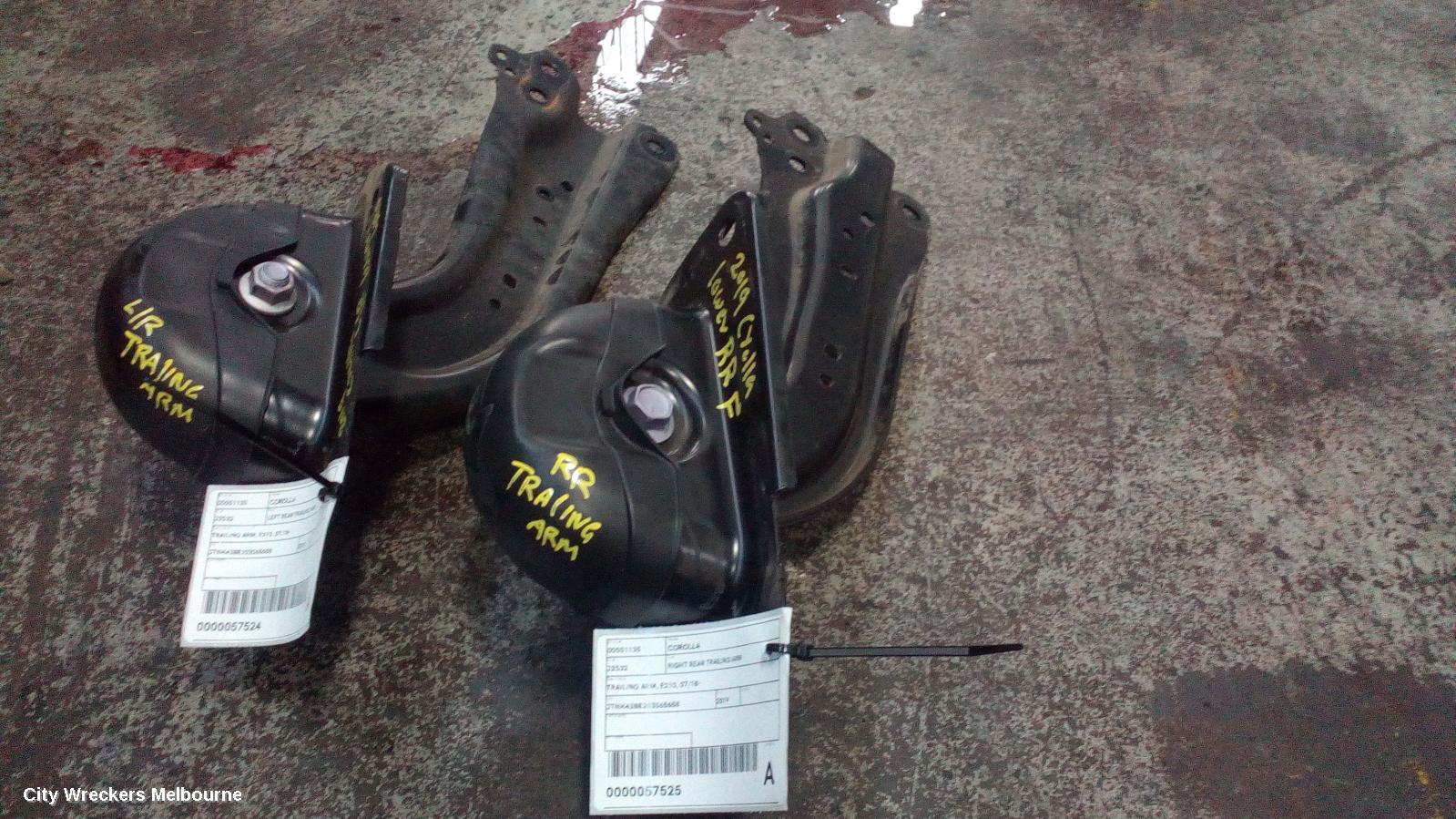 TOYOTA COROLLA RIGHT REAR TRAILING ARM, TRAILING ARM, E210, 07/2018 ONWARDS