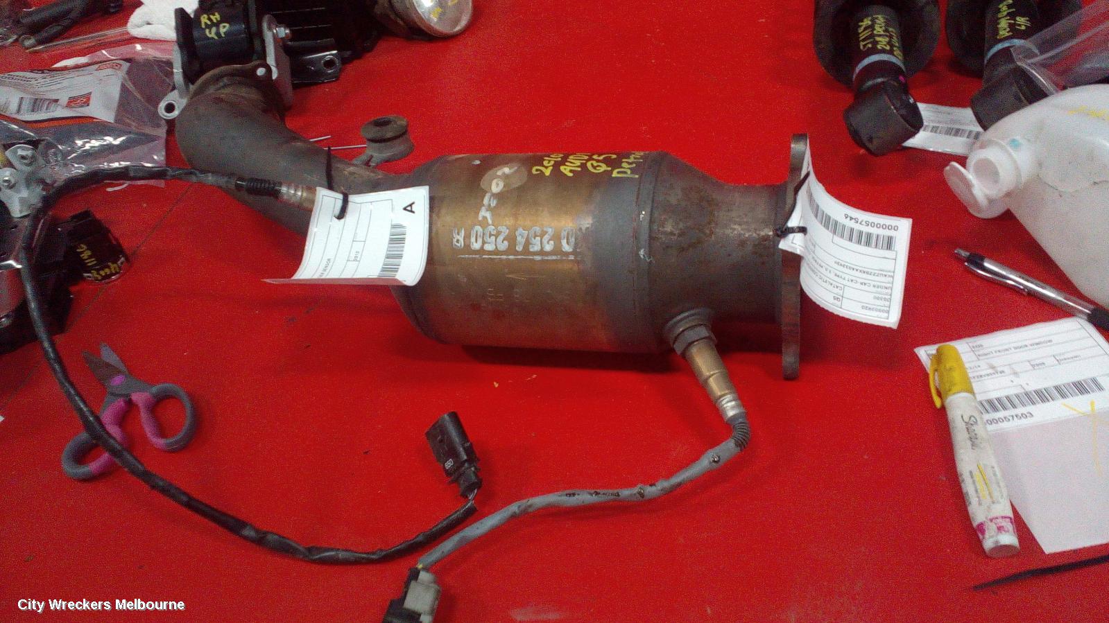 AUDI Q5 CATALYTIC CONVERTER, UNDER CAR-CAT TYPE, 2.0, PETROL, CDNB/CDNC CODE, 8R, 03/2009 - 10/2012