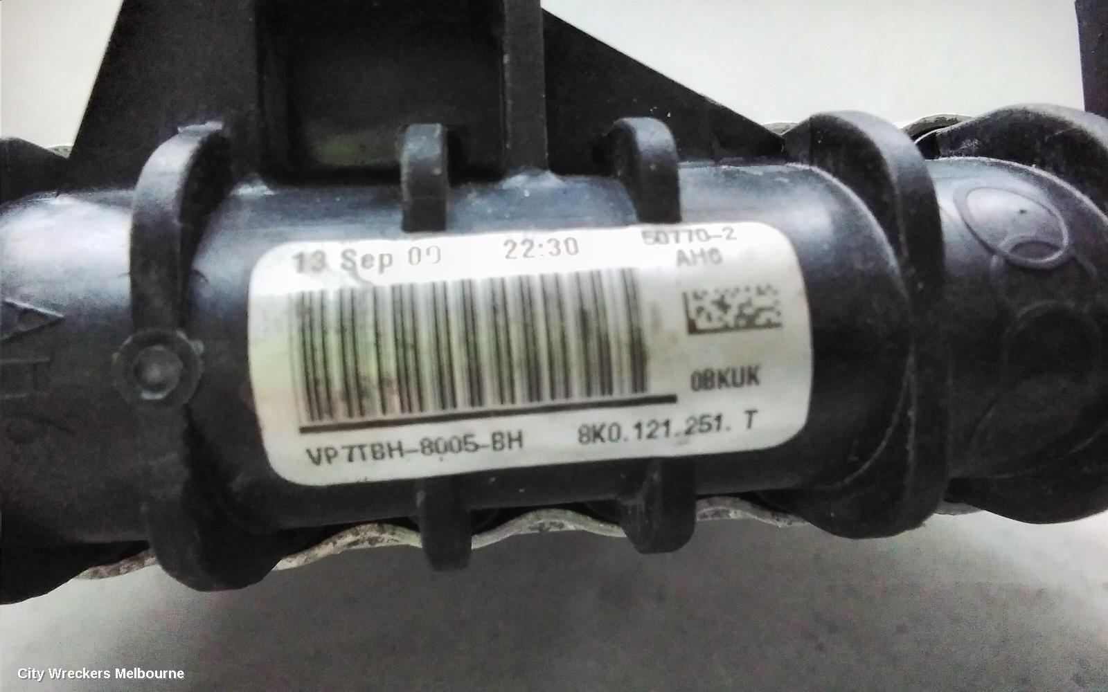 AUDI Q5 RADIATOR, AUTO, 2.0, PETROL, 8R, CDNC CODE, 03/2009 - 10/2012