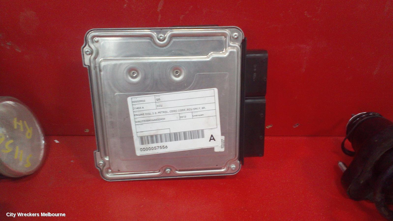 AUDI Q5 ECU, ENGINE ECU, 2.0, PETROL, CDNC CODE, ECU ONLY, 8R, 03/2009 - 10/2012