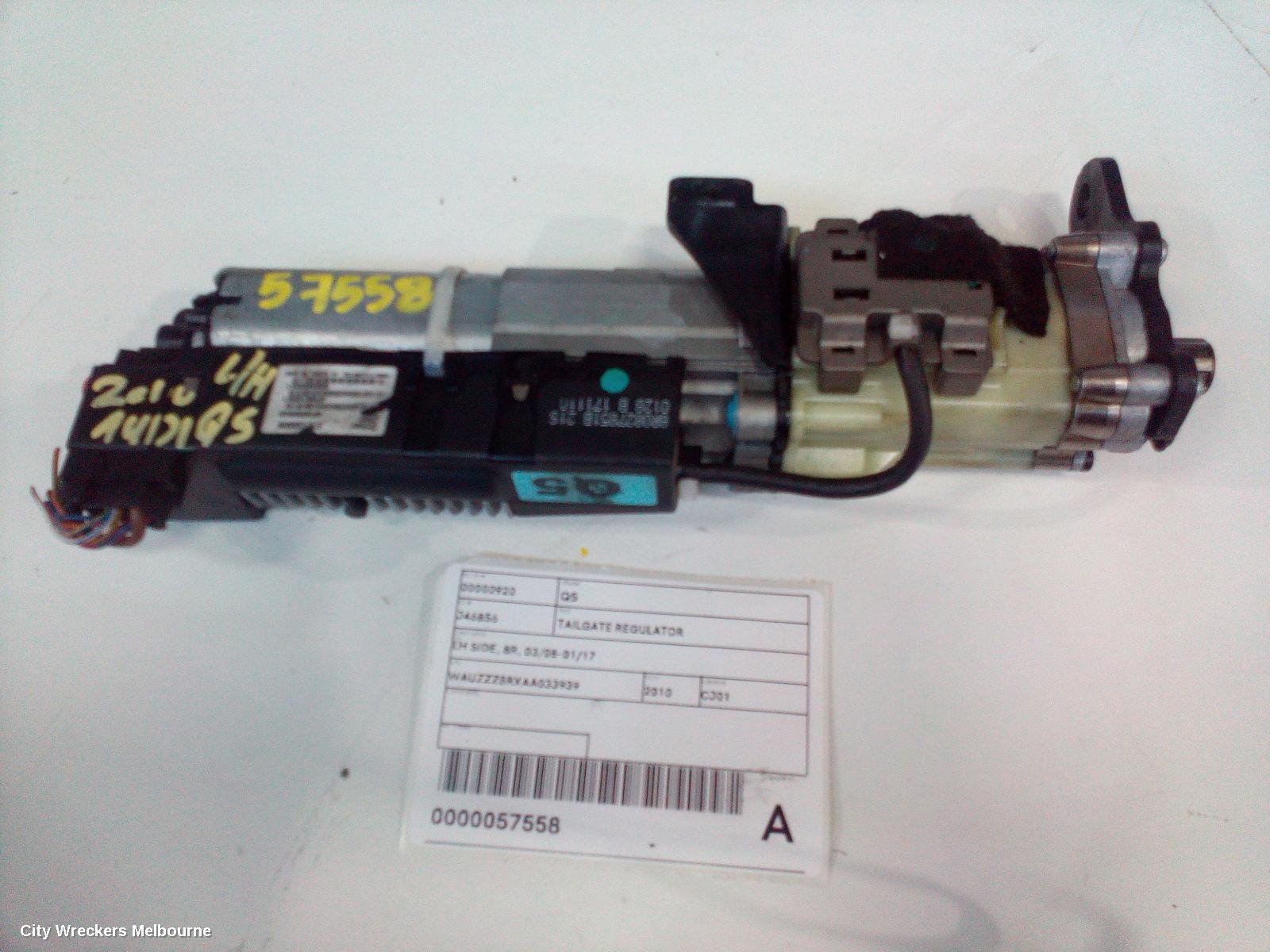 AUDI Q5 TAILGATE REGULATOR, LH SIDE, 8R, 03/2008 - 01/2017