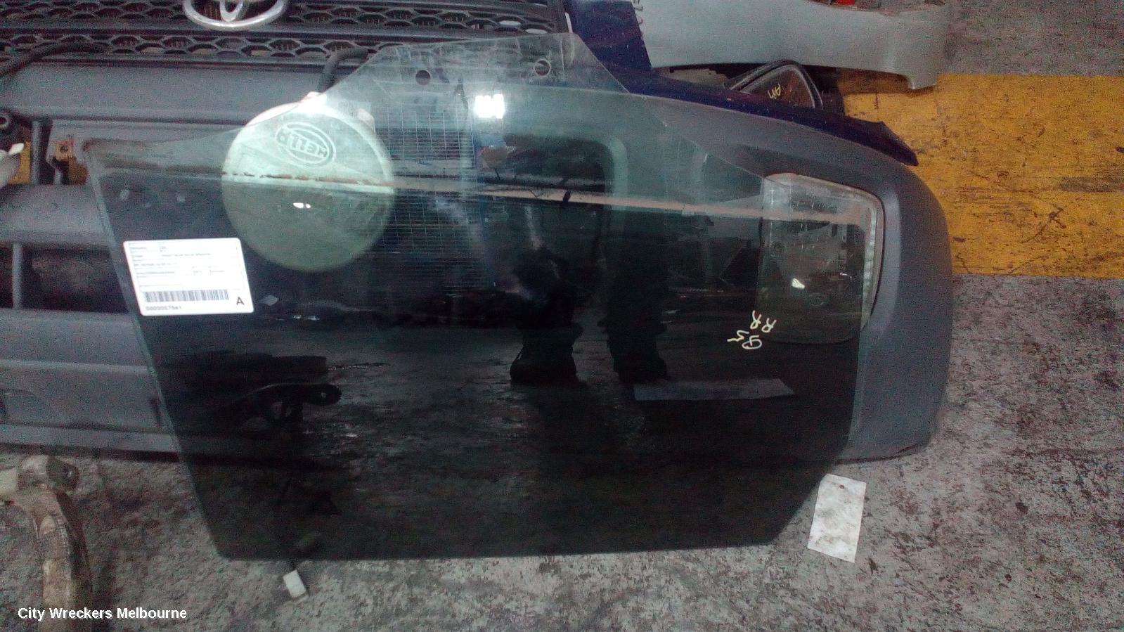 AUDI Q5 RIGHT REAR DOOR WINDOW, 8R, Q5/SQ5, 12/2008 - 01/2017